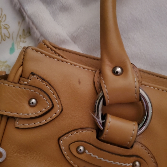 🌺🌺SOLD🌺 Vintage Christian Dior Leather Handbag - Picture 7 of 8